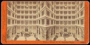 Palace Hotel, S.F., İç Görünüm