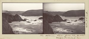 Sahilden Albion Nehri, Mendocino by Carleton Watkins