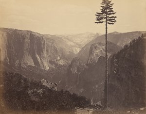 En İyi Genel Bakıştan Yosemite Vadisi by Carleton Watkins