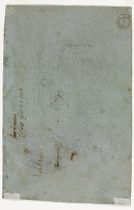 Bir Çocuğun Kafasının Eskizini verso, c. 1586.