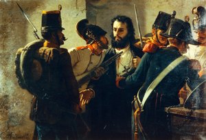 Ugo Bassi, Comacchio hapishanesinde, Carlo Ademollo (1825-1911)