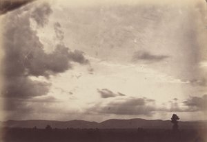 Bulut Çalışması, Roman Campagna, c. 1860. by Carlo Baldassare Simelli