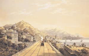 "Torino ve Cenova Arasındaki Demiryolundan Görünümler" den ön yazı, 1853