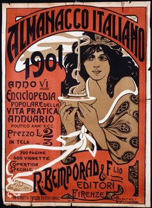 İtalyan Almanak, 1901, 1901 by Carlo Casaltoli