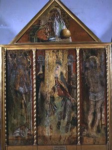 Azizlerle Madonna ve Çocuk, Valley Castellano