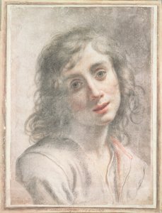 Aziz John Büstü, (pastel) by Carlo Dolci
