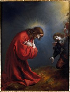 Zeytin Bahçesinde İsa Tablosu Carlo Dolci (1616-1686) 17. yüzyıl Genleri, Musei di Strada Nuova (eski Palazzo Rosso)