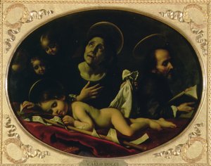 Vaftizci Yahya Bebek Rüyası by Carlo Dolci