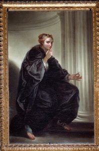 Cumhuriyetin on üç değerinin alegorisi: gizlilik (1783