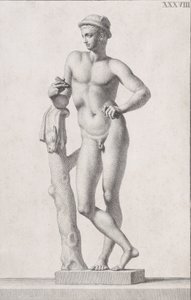 Merkür Heykeli, 1734