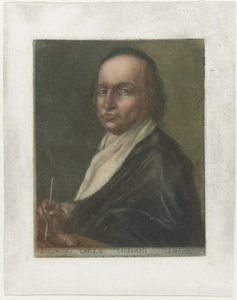 Portret kunstenaar Carlo Cignani Kunstenaarsportretten de Uffizi Gallery te Florence (seri başlığı) Floransa Kraliyet Galerisi