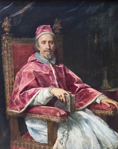 Clement IX'un Portresi by Carlo Maratta or Maratti