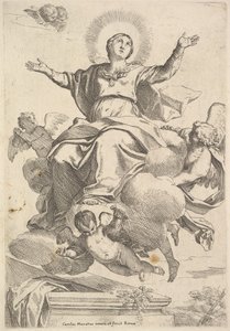 Bakire Varsayımı. by Carlo Maratta or Maratti