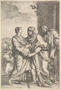 Ziyaret. by Carlo Maratta or Maratti