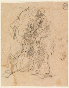 Çizim, Çantalı Köylü, 1728-78 by Carlo Marchionni