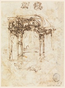 Çizim, Baş Çalışmaları, 1760-80 by Carlo Marchionni