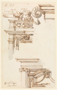 Çizim, İki Kapı Kasası, 1750-75
