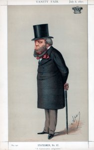 Muhafazakar bir dinci, 1871. by Carlo Pellegrini