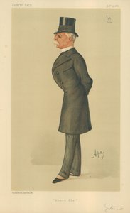 General Sir Donald Martin Stewart, Ahmed Khel, 15 Ocak 1887, Vanity Fair karikatürü by Carlo Pellegrini