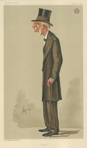 General Vikont Templetown, Upty, 18 Ağustos 1888, Vanity Fair karikatürü by Carlo Pellegrini