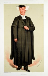 Henry George Liddell, İngiliz bilim adamı, 1875 by Carlo Pellegrini