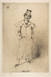 James McNeill Whistler, 19. yüzyıl. by Carlo Pellegrini