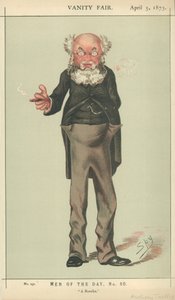 Bay Anthony Trollope, Bir romancı, 5 Nisan 1873, Vanity Fair karikatürü by Carlo Pellegrini