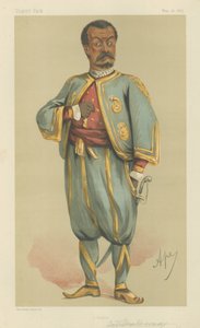 Bay Tommaso Salvini by Carlo Pellegrini