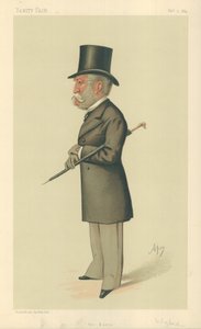 Sir Charles Lennox Wyke, Baron, 9 Şubat 1884, Vanity Fair karikatürü by Carlo Pellegrini