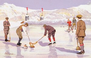 Curling Pisti (renkli taş) by Carlo Pellegrini