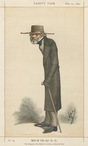 Modern Korintlilerin Küvetsiz Diyojenleri, Thomas Carlyle (Vanity Fair serisi) by Carlo Pellegrini
