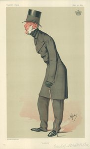 The Earl of Stradbroke, Suffolk, 31 July 1875, Vanity Fair cartoon  by Carlo Pellegrini