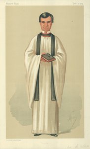 The Rev Henry White, Dualar, 26 Aralık 1874, Vanity Fair karikatürü by Carlo Pellegrini