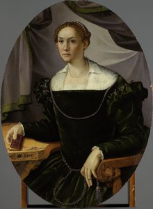 Bir Kadının Portresi by Carlo Portelli (attributed to)
