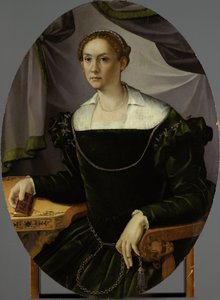 Bir Kadın Portresi by Carlo Portelli