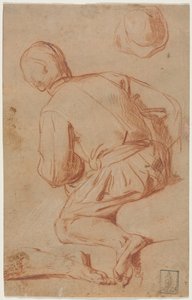 Oturan Adamın Arkadan Görünümü, 1600