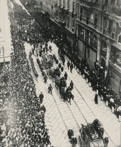 Avusturya Arşidükü Franz Ferdinand ve eşinin cenazeleri 28 Temmuz