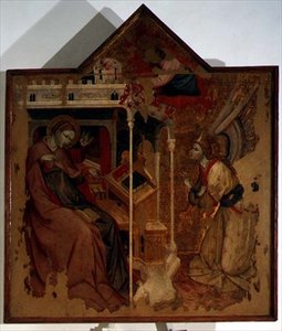 Duyuru (panelde tempera) by Carlo da Camerino