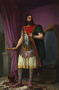 Egica, Vizigot Kralı, 1853 by Carlos María Esquivel y Rivas