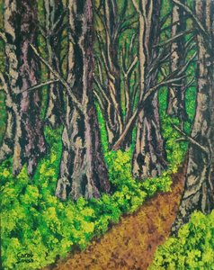 Ormandaki yol by Carol Sousa Cuello