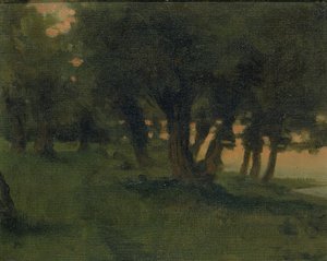 Ren Nehri kıyısında, St. Germain yakınlarında, Mont d