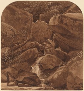 Kayalar ve Şelale by Casimir Clayton Griswold
