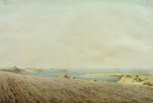 Rügen yakınlarındaki Baltık Denizi by Caspar David Friedrich