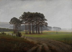 Günün saatleri: Öğle vakti, 1821-1822 by Caspar David Friedrich