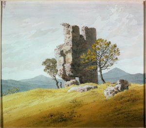 turruin by Caspar David Friedrich