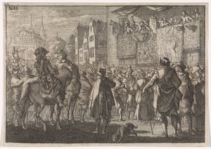 Bir Şehirde Osnabrück Barışının İlanı, 1648