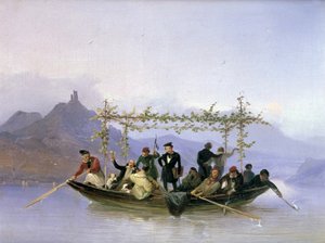 Bilinmeyen resim by Casper Johann Nepomuk Scheuren