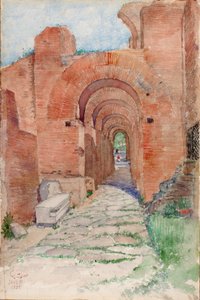 Nero Sarayı Kemerleri, 1933. by Cass Gilbert