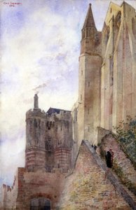 Mont Saint-Michel, Fransa, 1906.