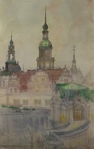 Zwinger Kuleleri, Dresden, 1898.